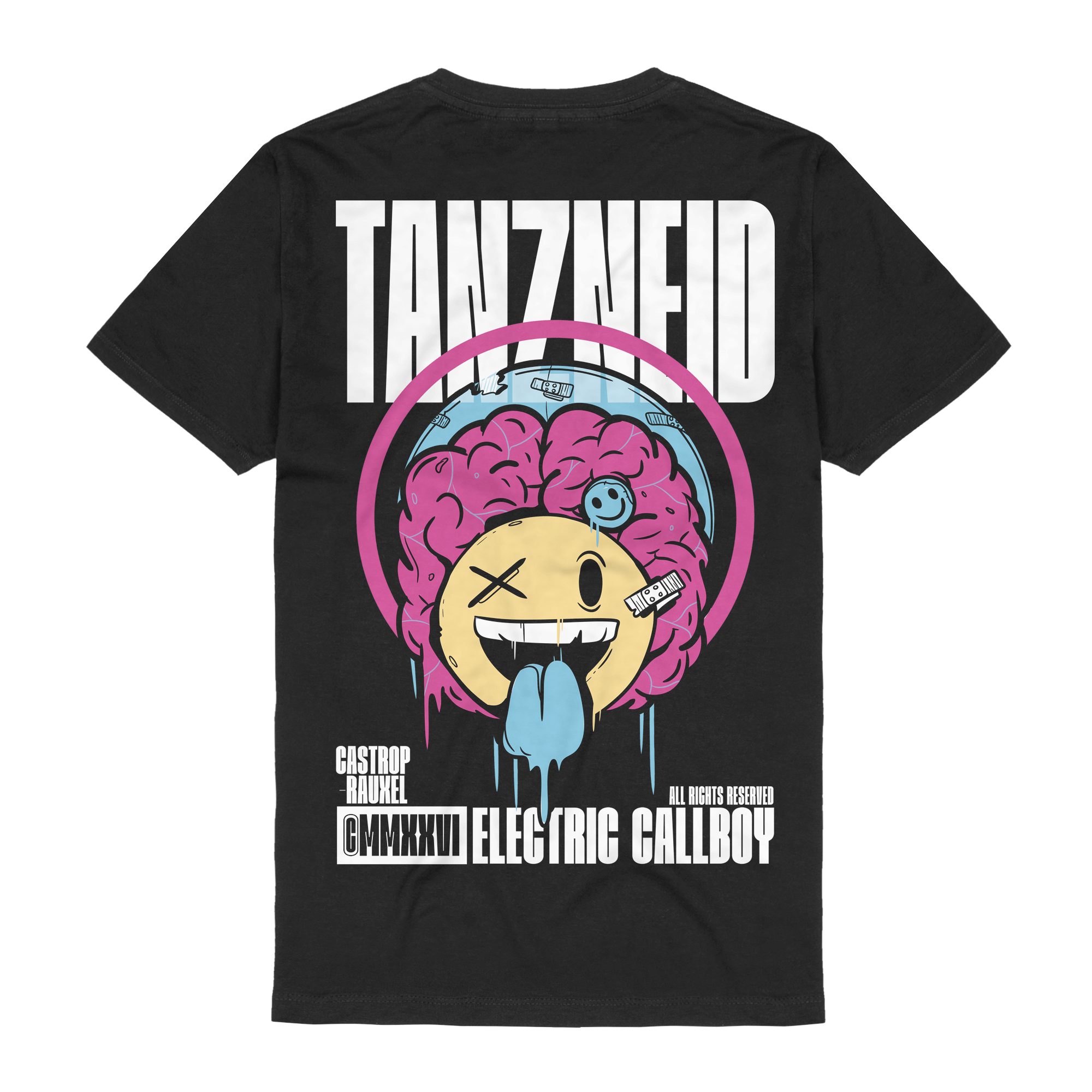 Electric Callboy - TANZNEID Smile Brain T-Shirt